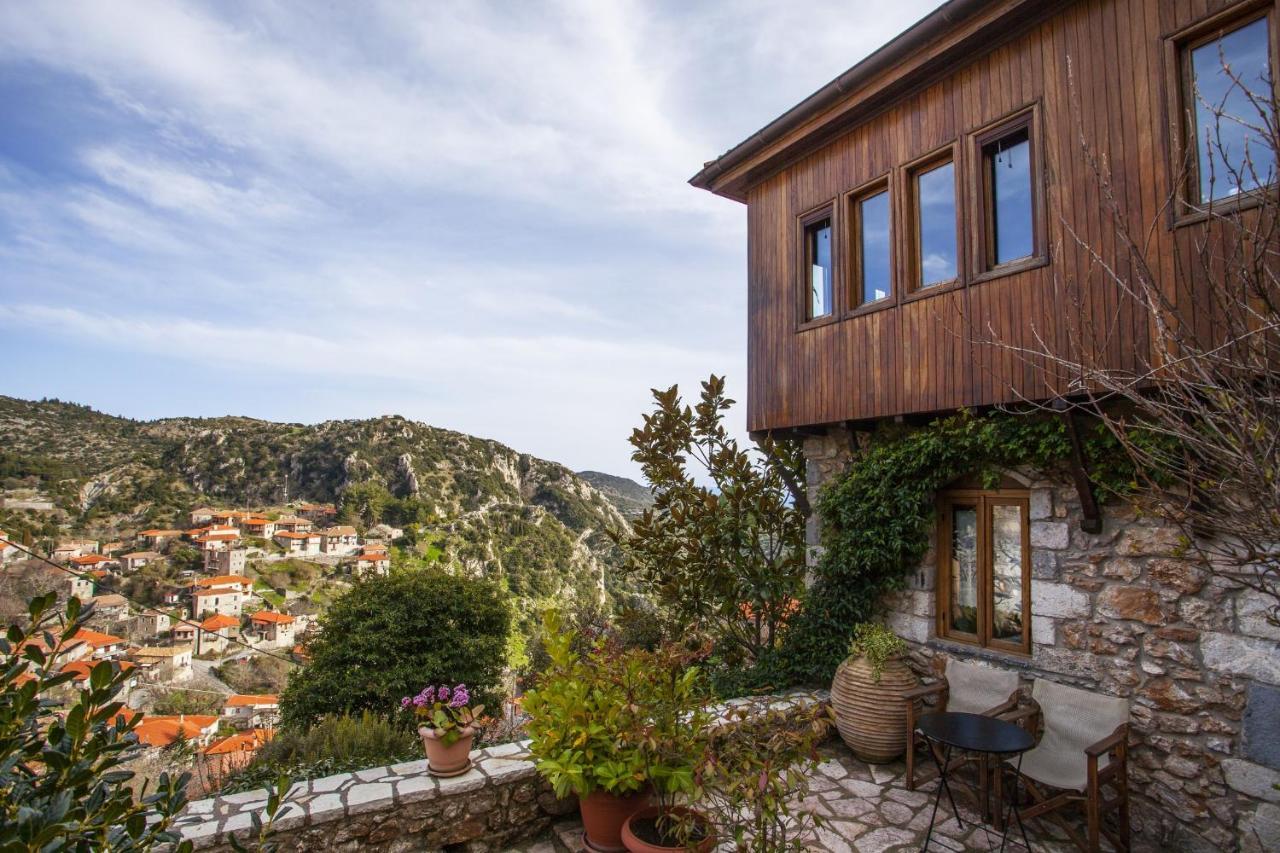 Mpelleiko Hotel Stemnitsa Buitenkant foto